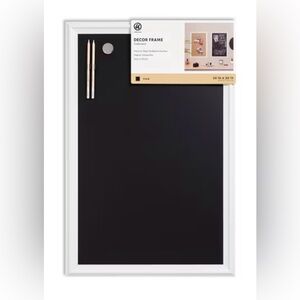 New UBrands 20x30” Magnetic Dry Erase Chalkboard